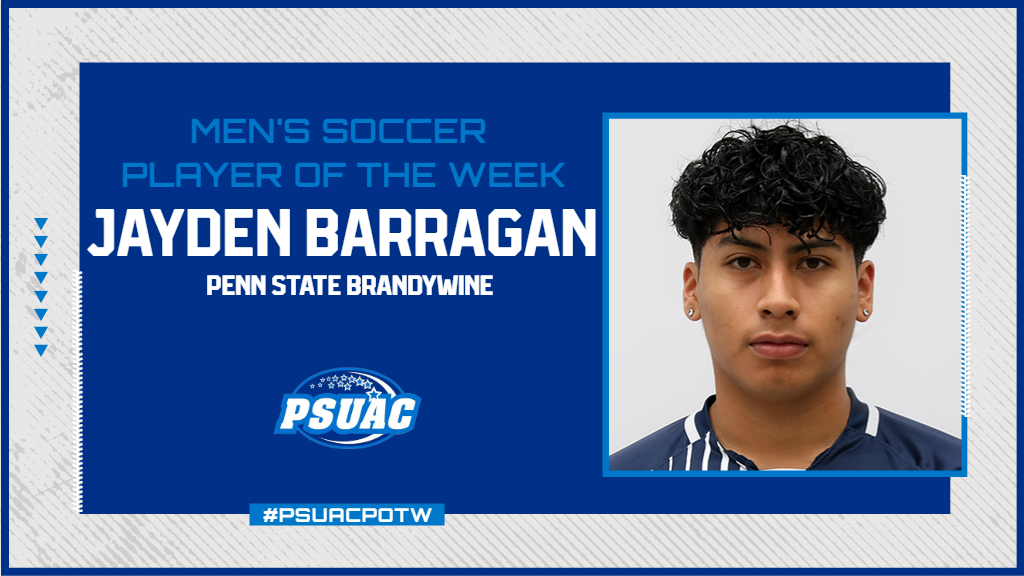 Penn State Brandywine's Jayden Barragan.