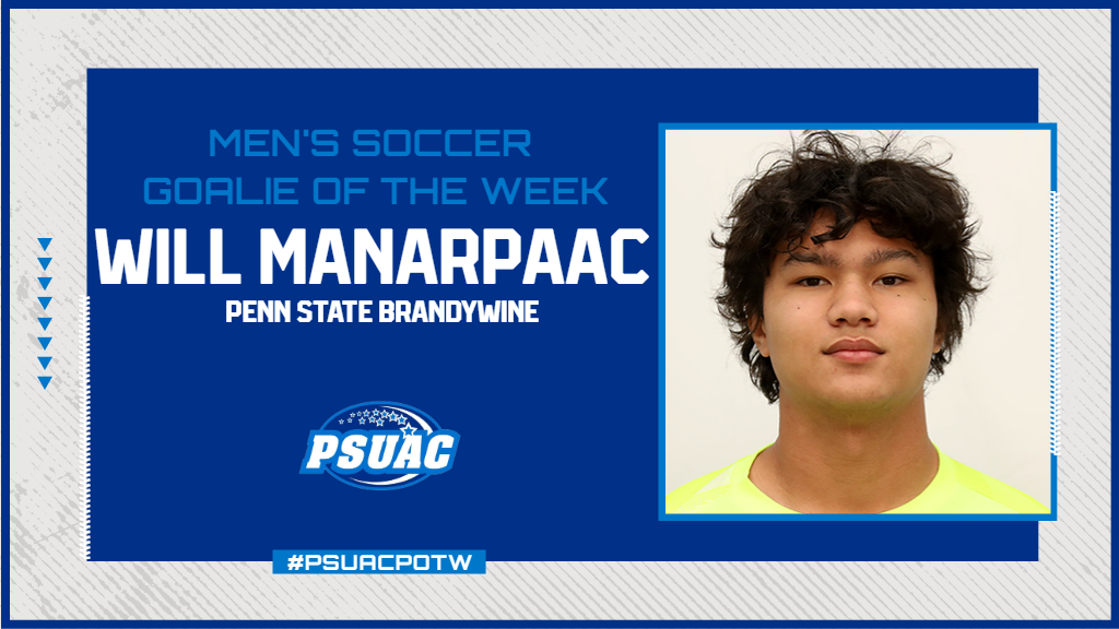 Will Manarpaac: Men's Soccer Goalie of the Week 11/14/23