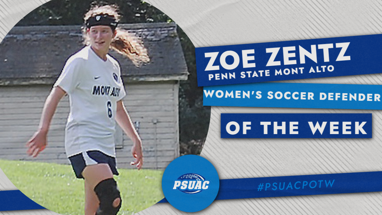 Penn State Mont Alto's Zoe Zentz.