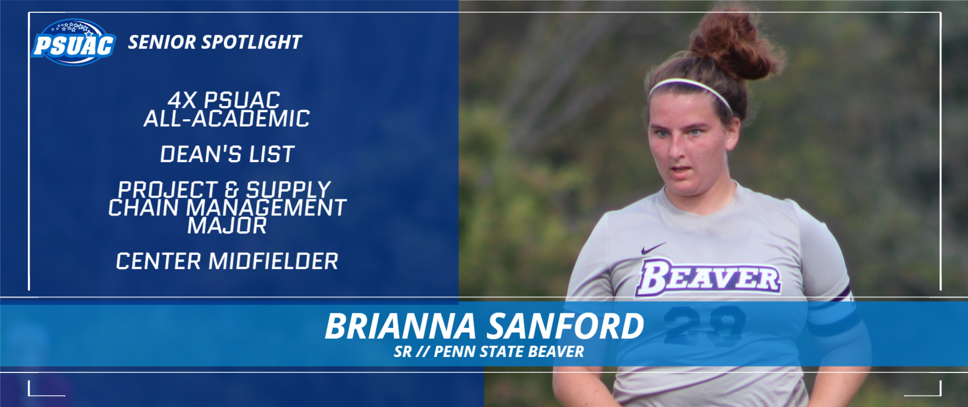 Penn State Beaver's Brianna Sanford.