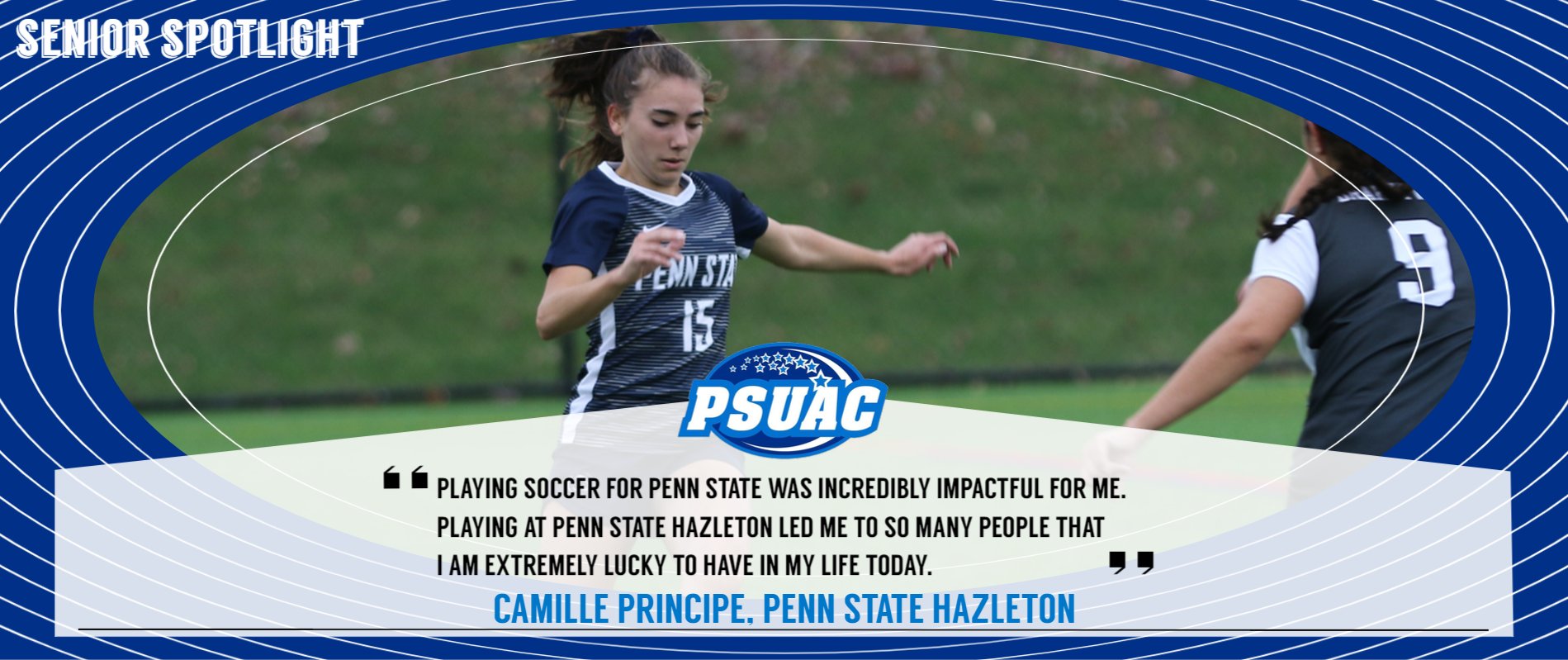 Penn State Hazleton's Camille Principe.