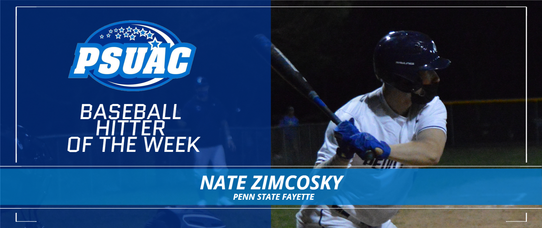 Penn State Fayette's Nate Zimcosky.