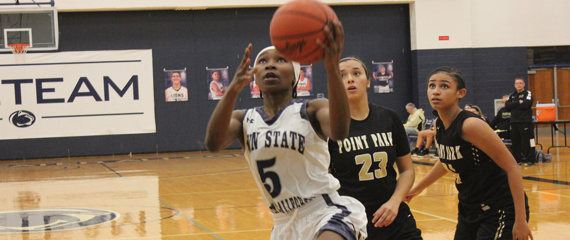 Penn State Greater Allegheny's Tearia Hartley.