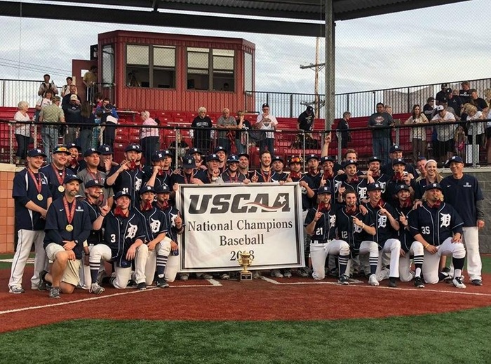 2018 USCAA Baseball National Champions Penn State DuBois.