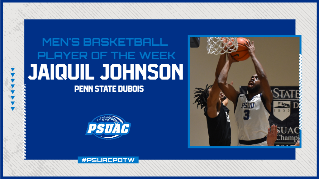 Penn State DuBois' Jaiquil Johnson.