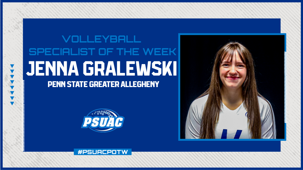 Penn State Greater Allegheny's Jenna Gralewski.