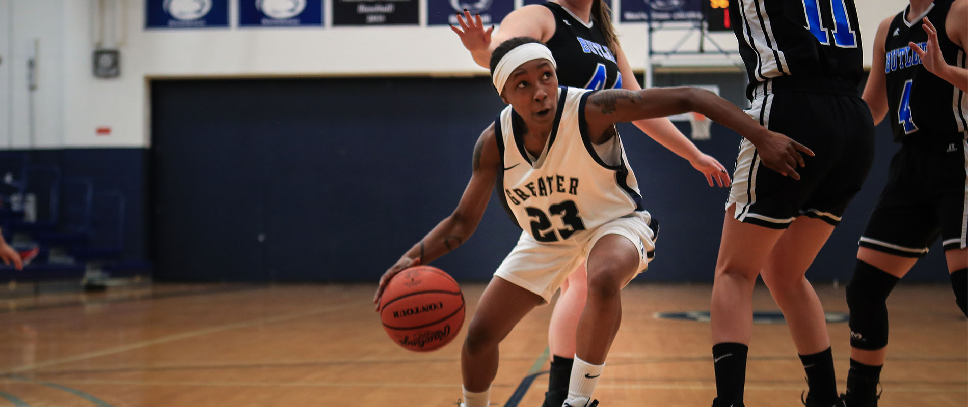 Penn State Greater Allegheny's Teaira Hartley.