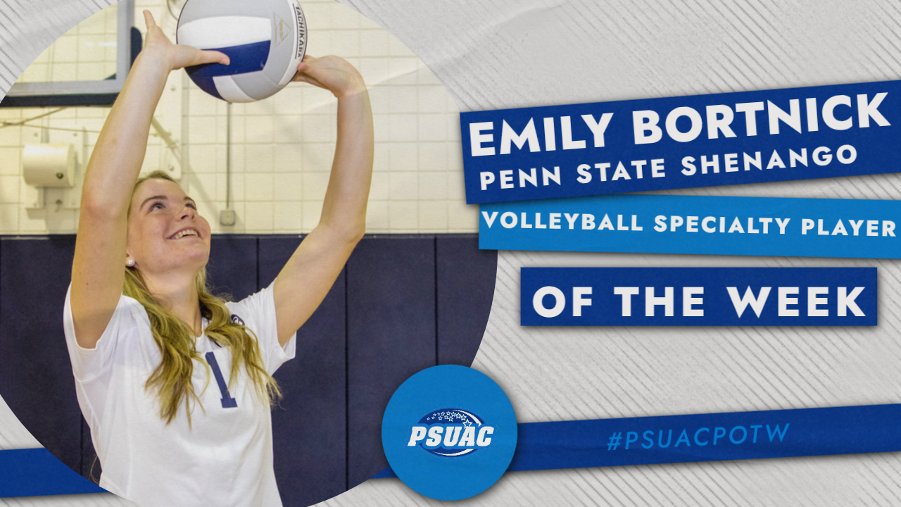 Penn State Shenango's Emily Bortnick.