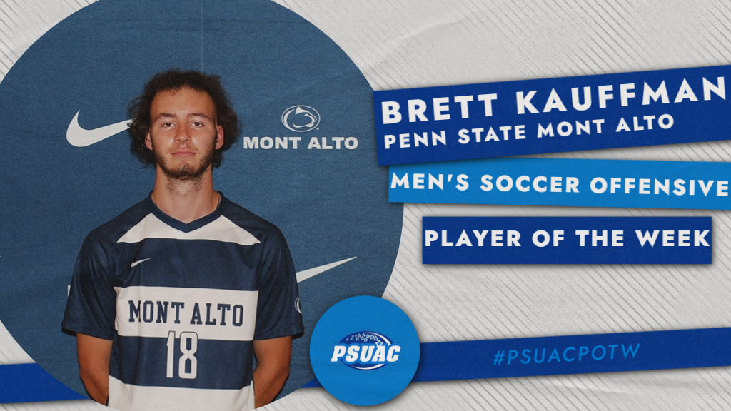 Penn State Mont Alto's Brett Kauffman.