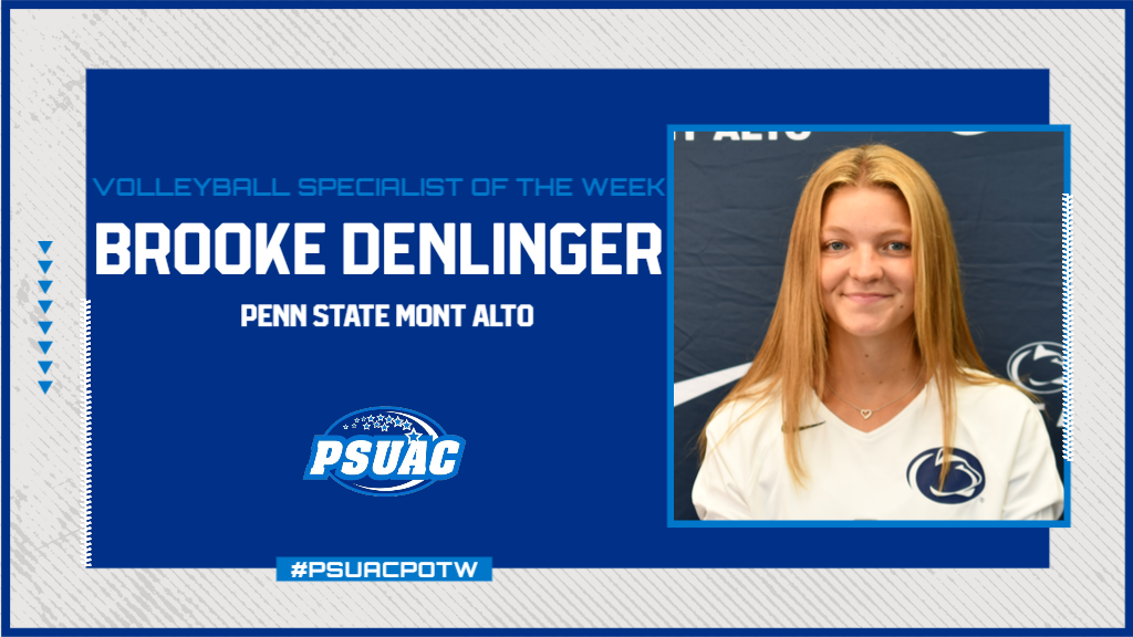 Penn State Mont Alto's Brooke Denlinger.