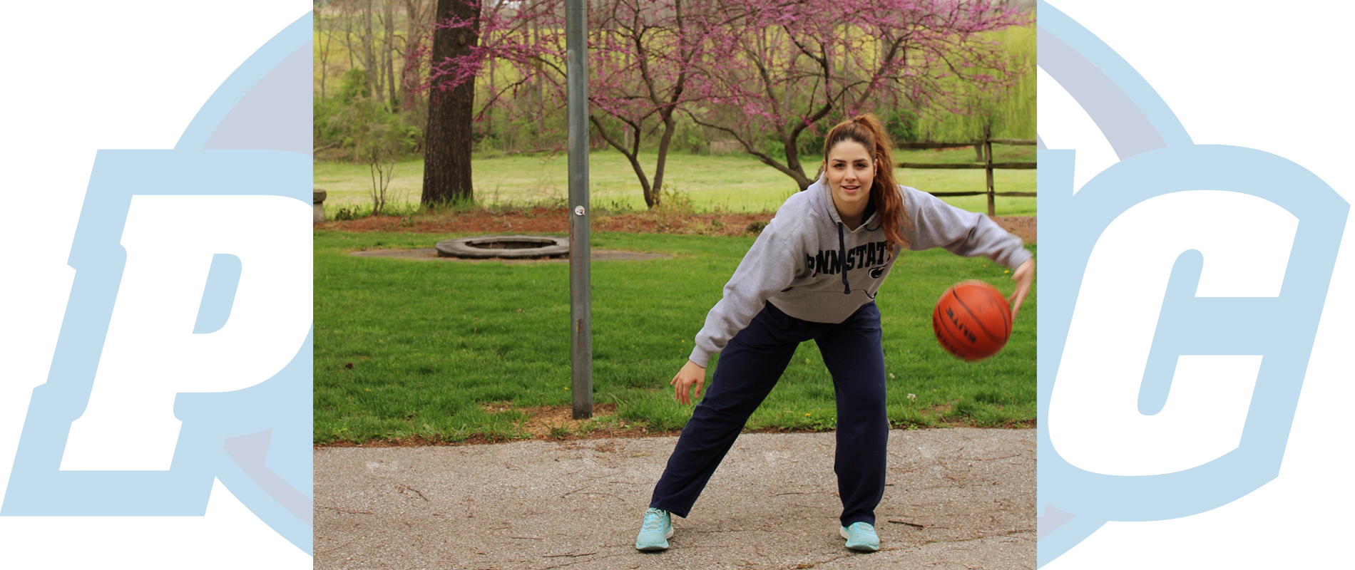 Penn State York's Desiree Garcia-Hernandez raises a family, 
and balances school and sports, all an ocean away from home.