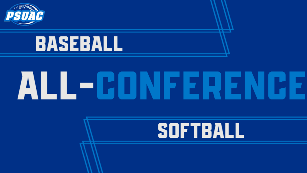 All-Conference graphic for baseball and softball.