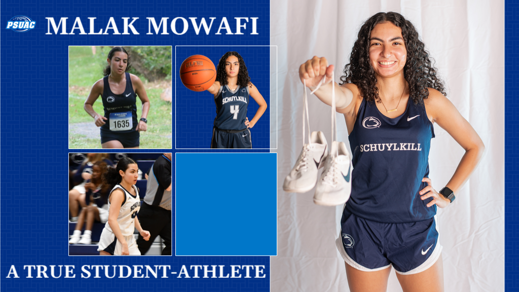 Penn State Schuylkill's Malak Mowafi, a two-sport star, is the embodiment of what it means to be a student-athlete.