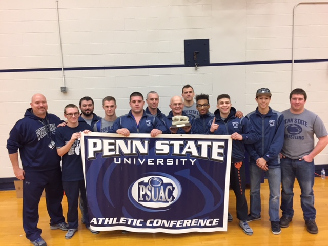 Penn State Fayette 2017 PSUAC Wrestling Champions