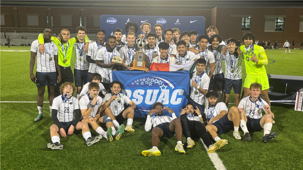 Penn State Brandywine won the 2023 PSUAC Men's Soccer Championship on Tuesday, November 7th at Panzer Stadium.
