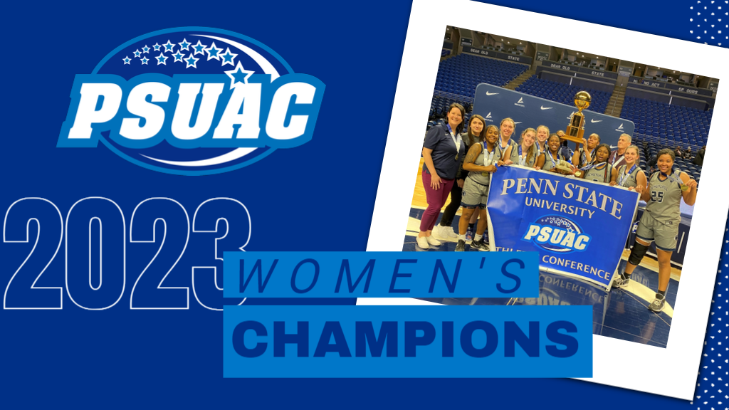 Penn State Schuylkill captured their first ever PSUAC Women's Basketball title on Monday in the Bryce Jordan Center.