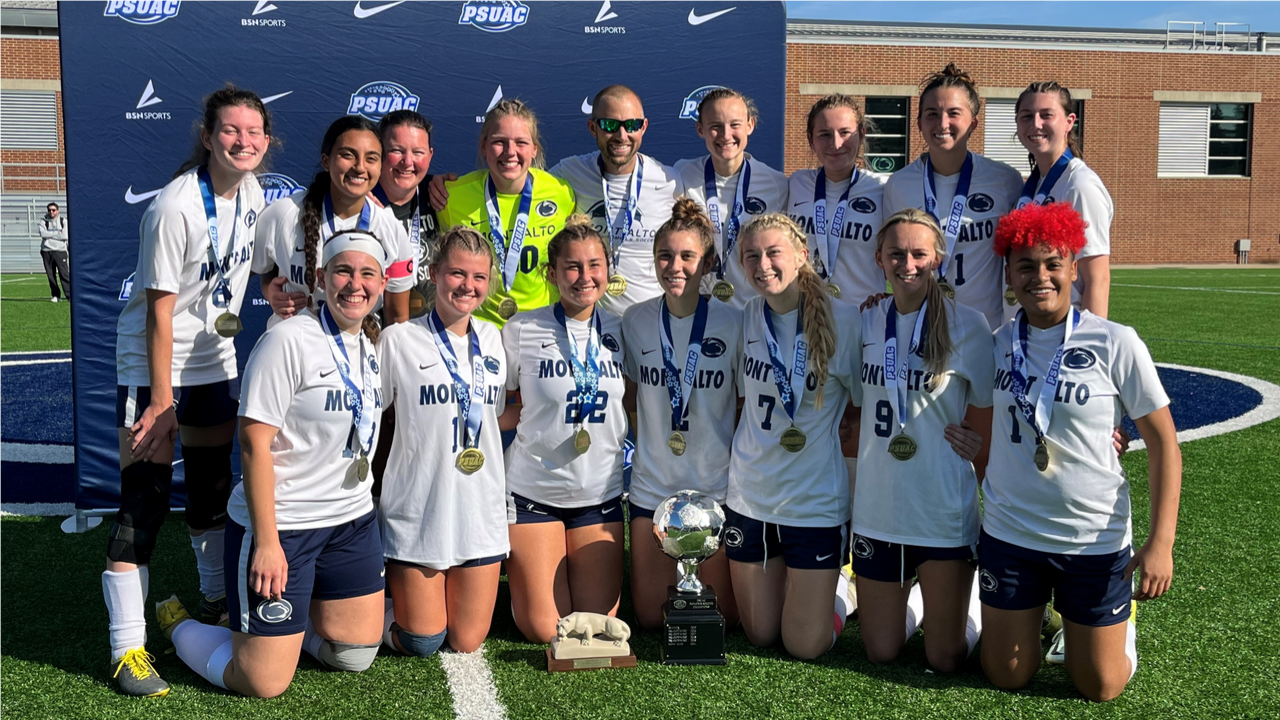 Penn State Mont Alto won their second straight PSUAC Women's Soccer title on Wednesday, November 2, 2022 at Panzer Stadium.