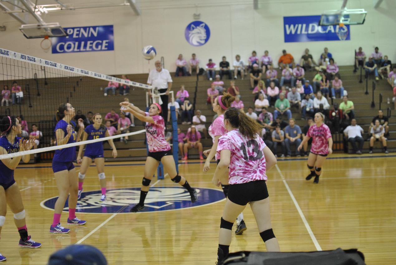 Women’s Volleyball: Lady Wildcats Sweep PSU Scranton in Final Regular Season Home Match
